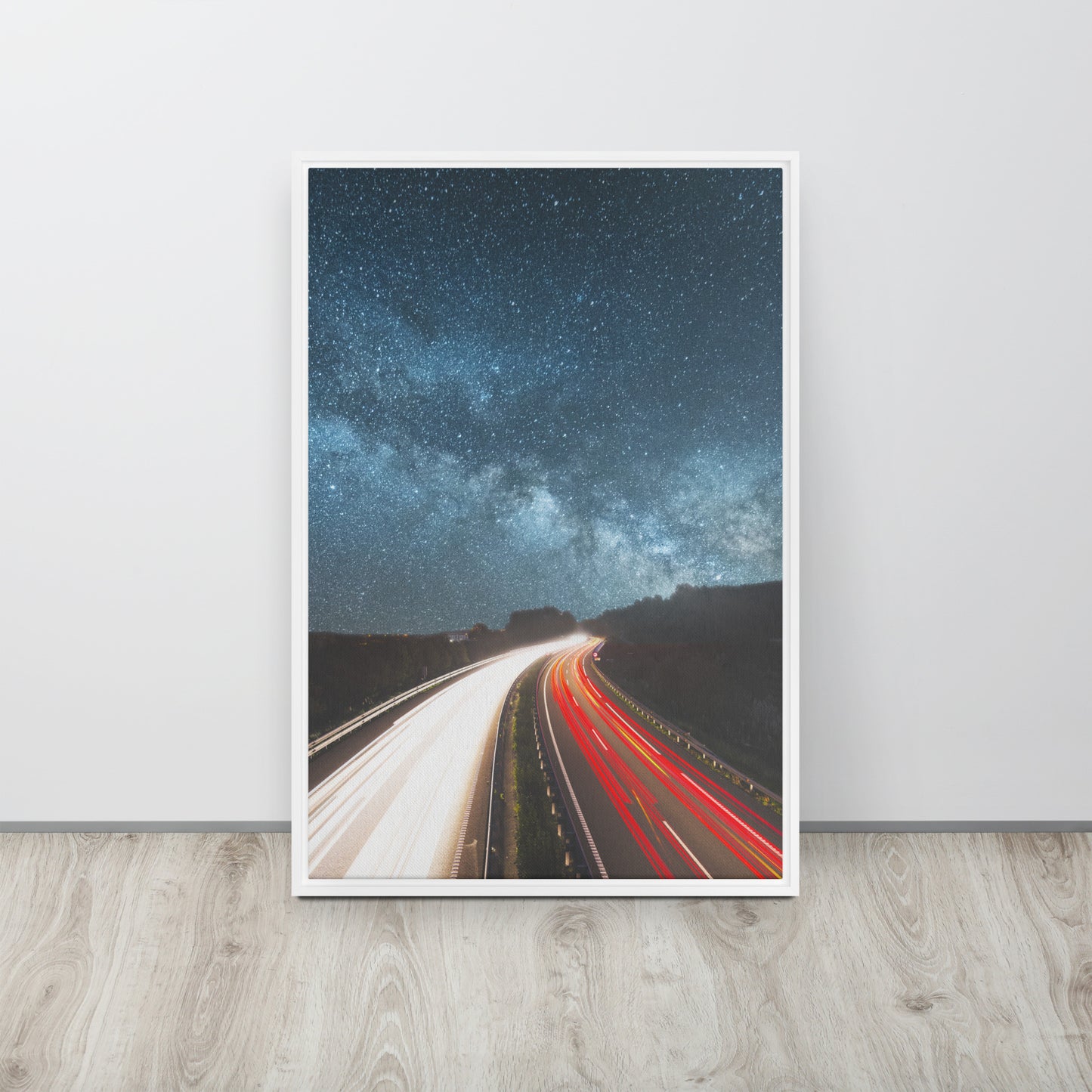 Road Trip. Framed canvas