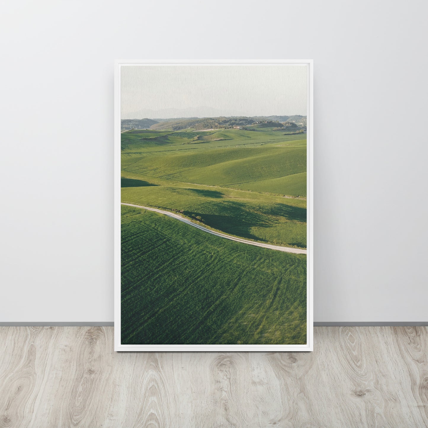 COUNTRY PEACE. Framed canvas