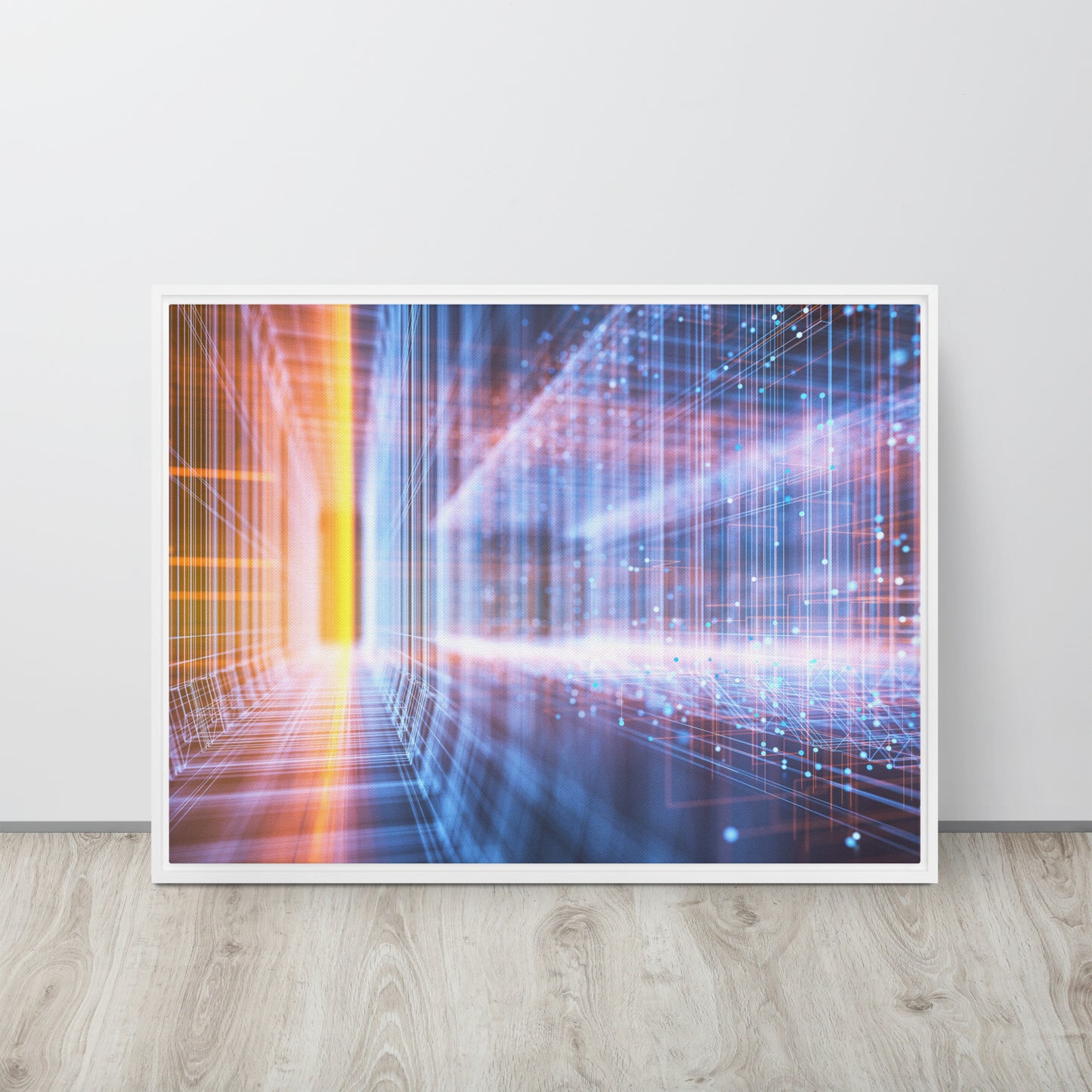 Matrix. Framed canvas