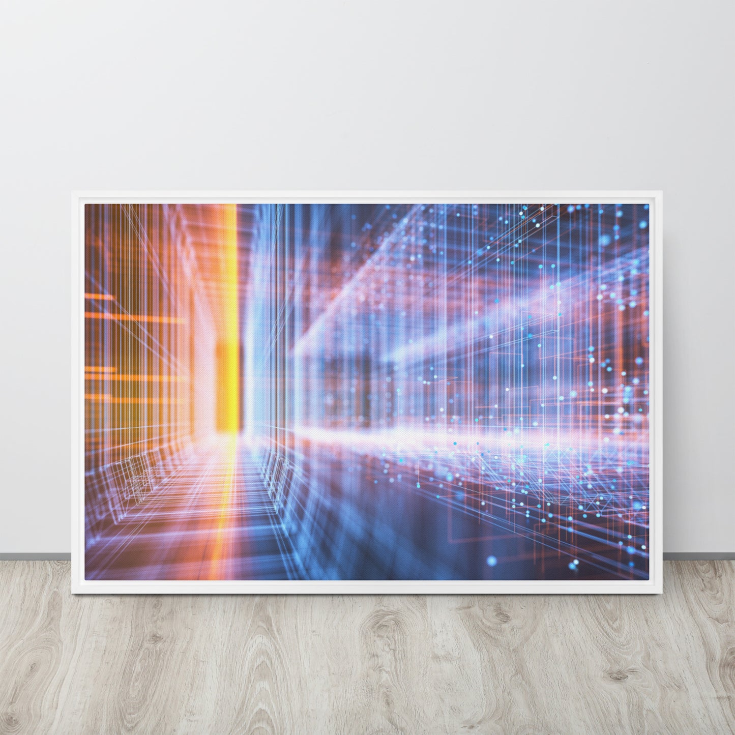 Matrix. Framed canvas