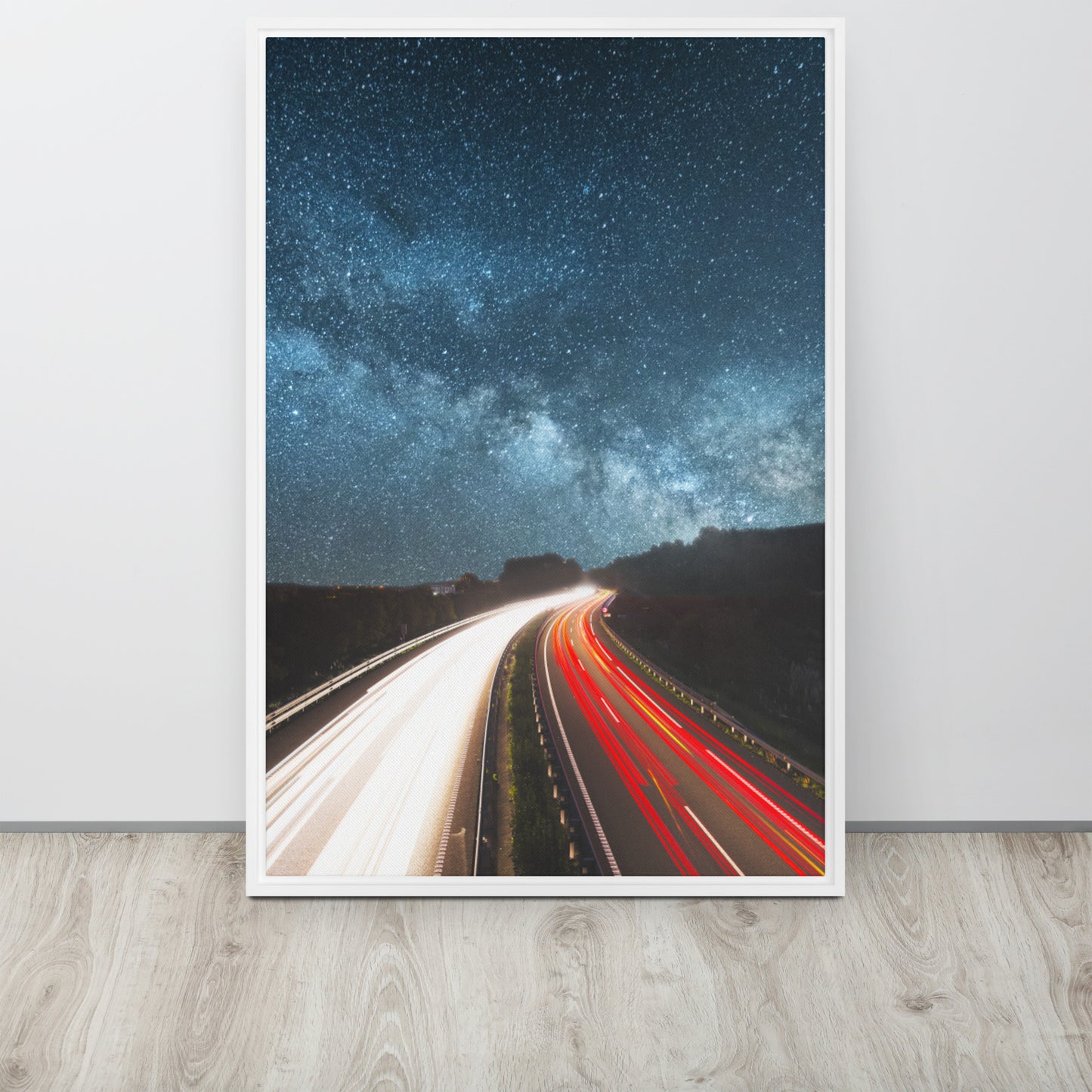 Road Trip. Framed canvas