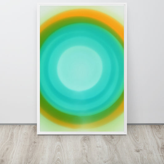 INFINITY. Framed canvas