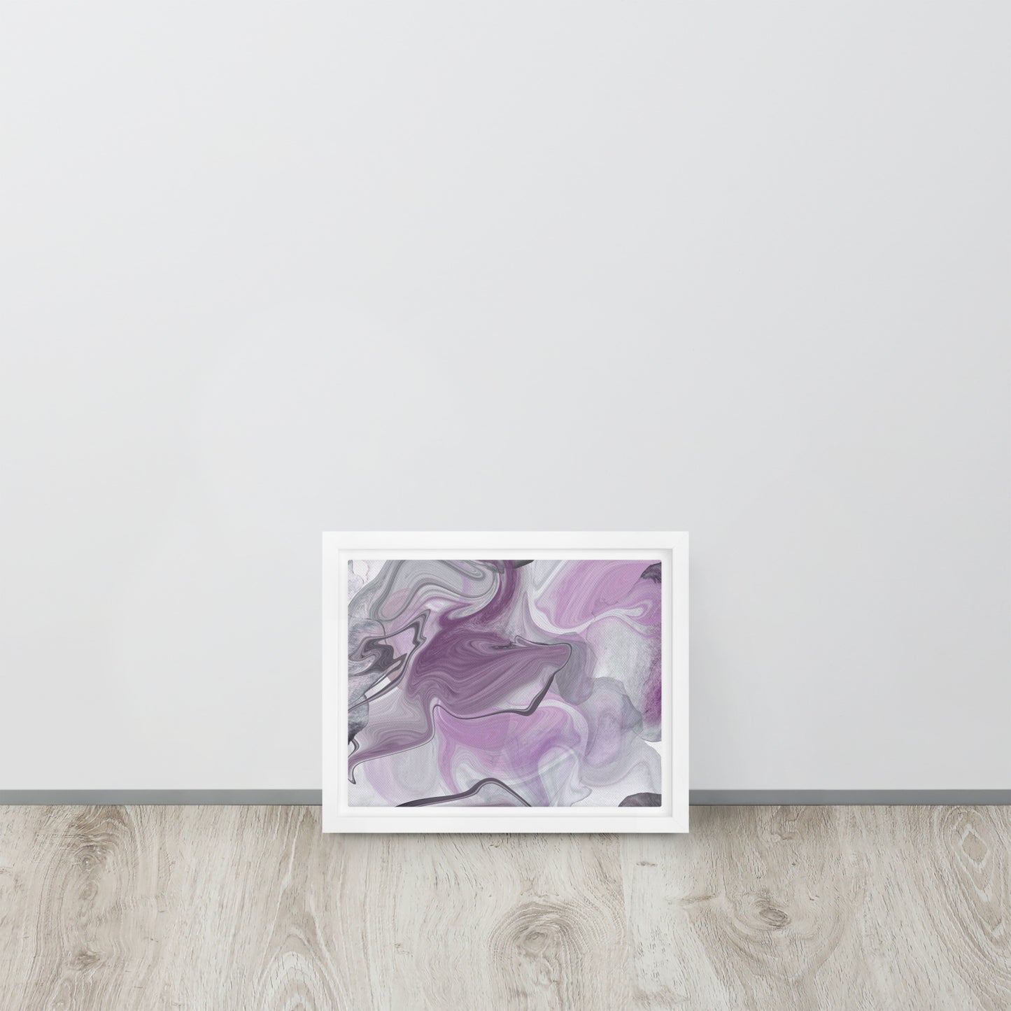 Calm. Framed canvas