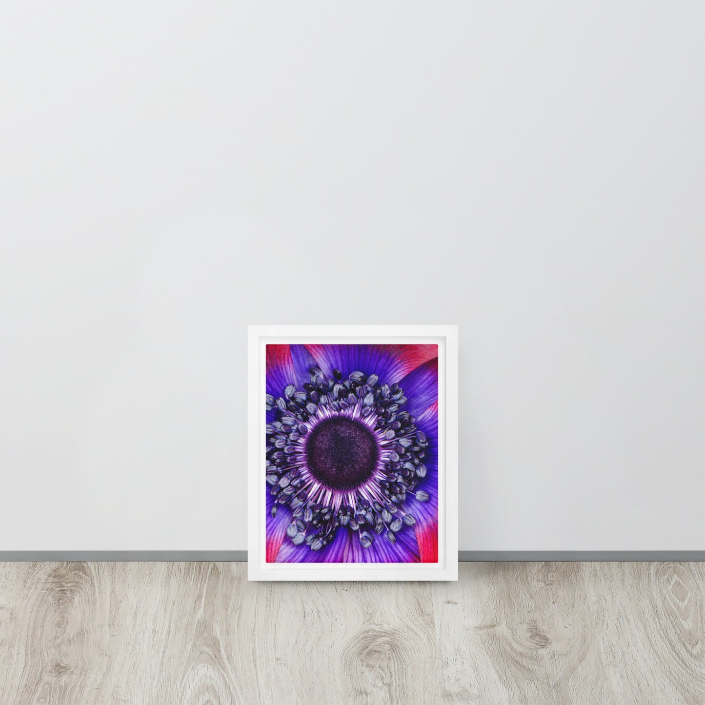 POLLINATE. Framed canvas