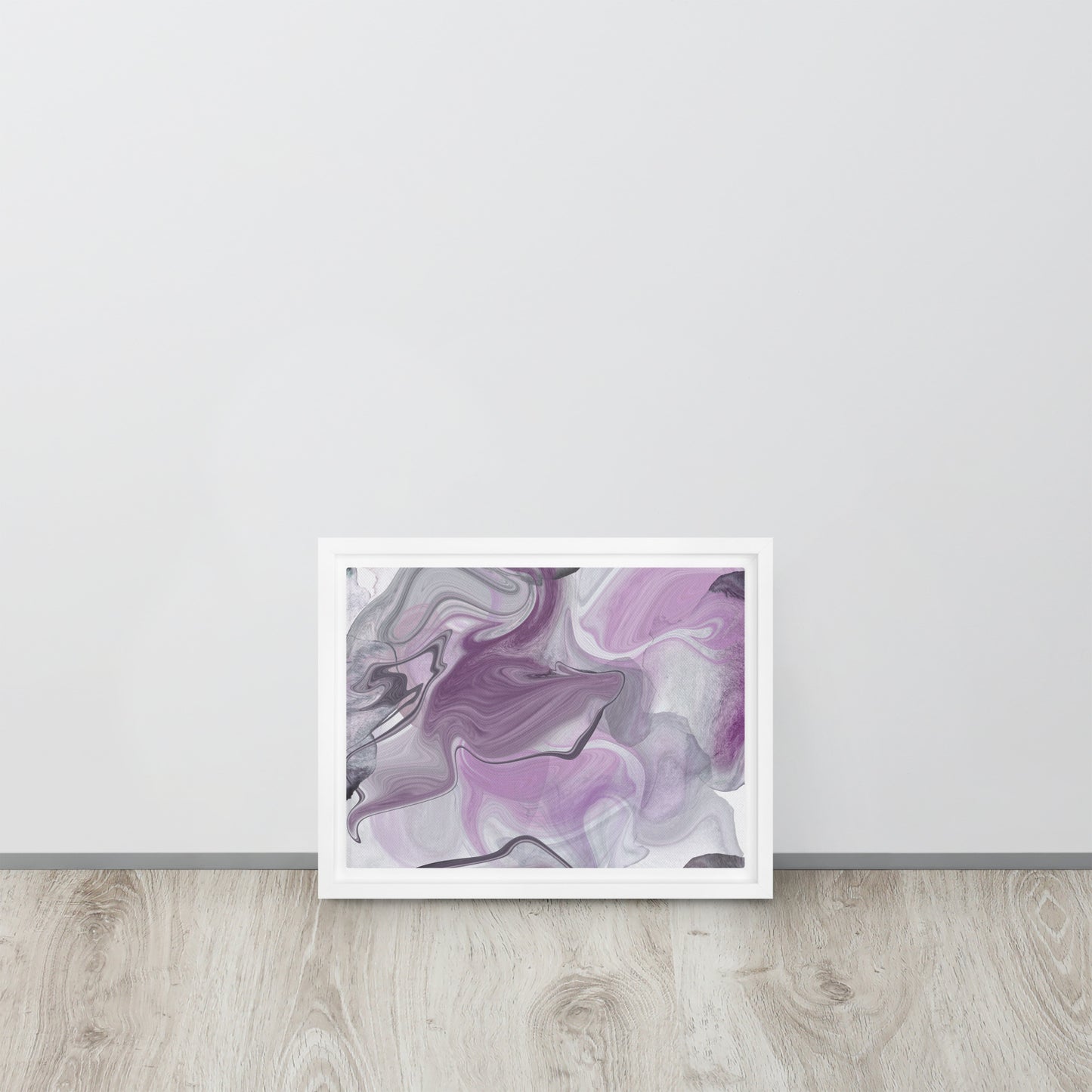 Calm. Framed canvas